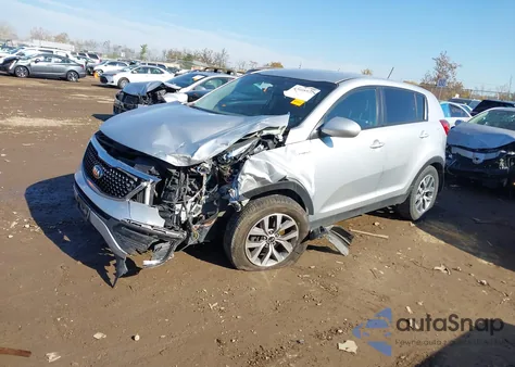 2015 Kia Sportage Lx from USA, damaged, VIN KNDPBCAC1F7785941